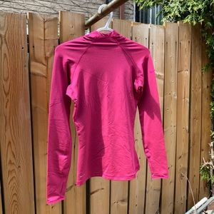 Nike Pro hooded running shirt womens